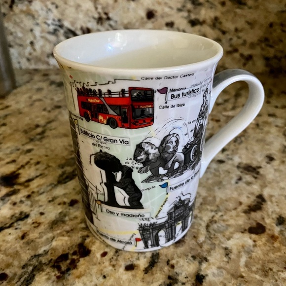 RARE MADRID GDP GIORDANO DI PANZANO COFFEE MUG - Picture 1 of 6